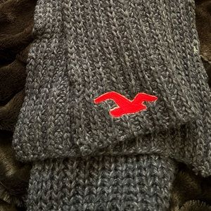 Mens Hollister Knit Scarf